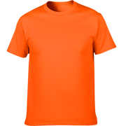 【限時半價】圓領短袖T恤（橙色）