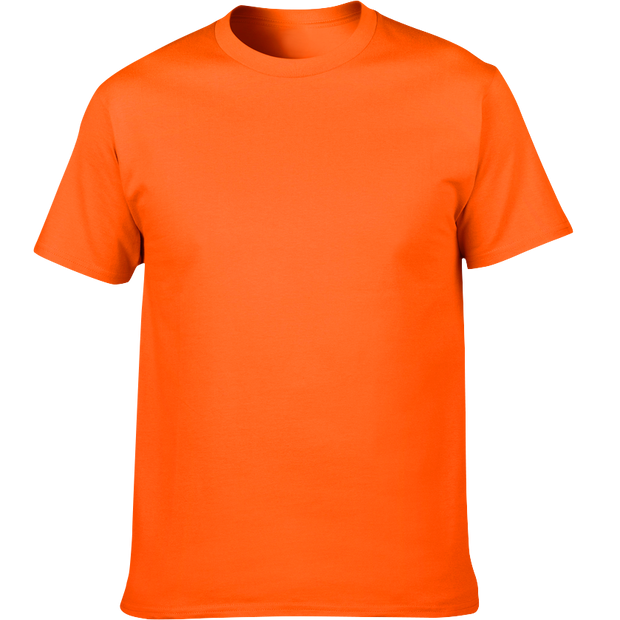 【限時半價】圓領短袖T恤（橙色）