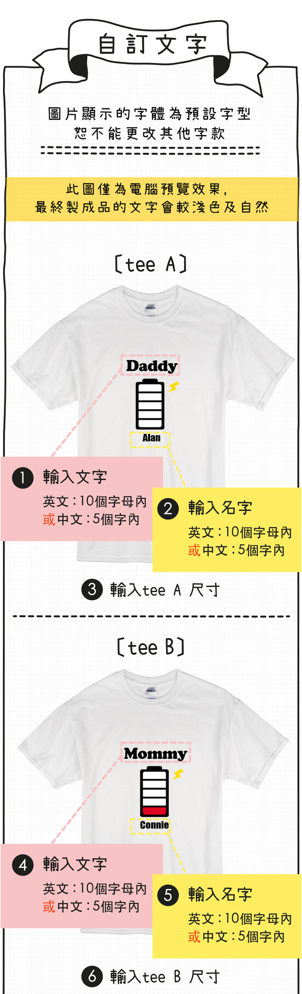 親子裝 T-shirt | 爆seed細路 (藏藍+寶藍+粉紅)
