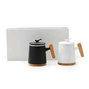 【客製化】陶瓷辦公過濾茶杯 情侶對杯禮盒 定制馬克杯