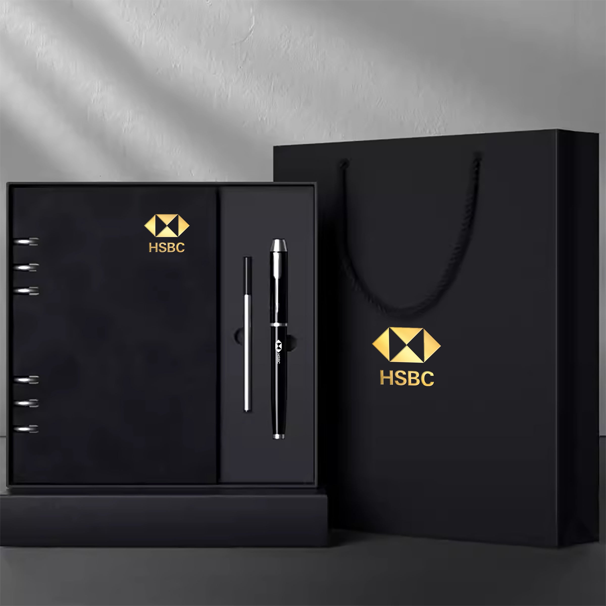 Enterprise Business Gift Set | 企業客製化logo 實用商務禮盒筆記本套裝