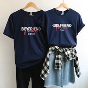 【可自由配色】情侶裝  T-Shirt  | From Boyfriend/Girlfriend To Fiance