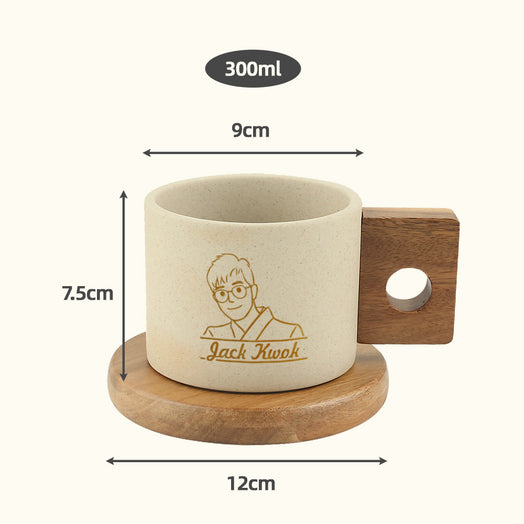 【客製化】陶瓷家用辦公室水杯創意馬克杯對杯結婚紀念送禮