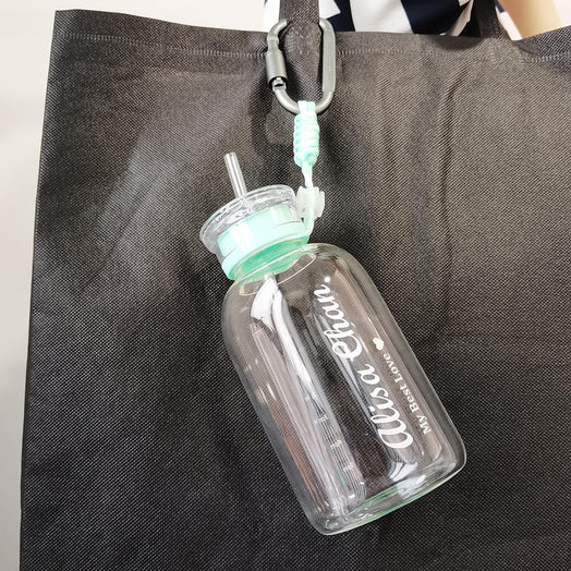 戶外運動水樽水瓶客製化玻璃樽雕刻 生日禮物 紀念禮物 送女友