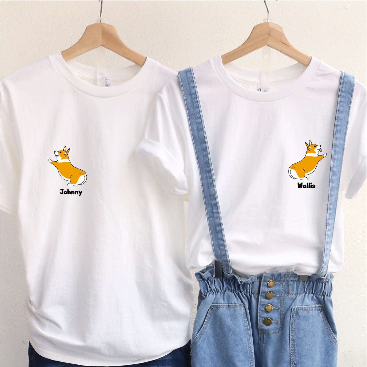 【可自由配色】情侶裝  T-Shirt  | Sexy butt