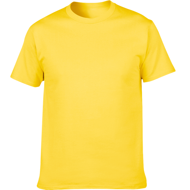 【限時半價】圓領短袖T恤（黃色）