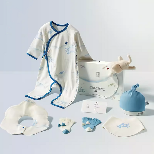 【Babycare官方正品】新生兒見面禮盒出生嬰兒禮物周歲滿月寶寶用品大全套裝