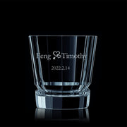 Cristal D'arques-Macassar Whisky Glass with Name Engraving  | 瑪喀莎系列水晶威士忌杯（含名字雕刻） - Design Your Own Wine