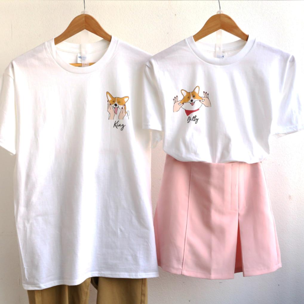 【可自由配色】情侶裝  T-Shirt  | 揉面哥基