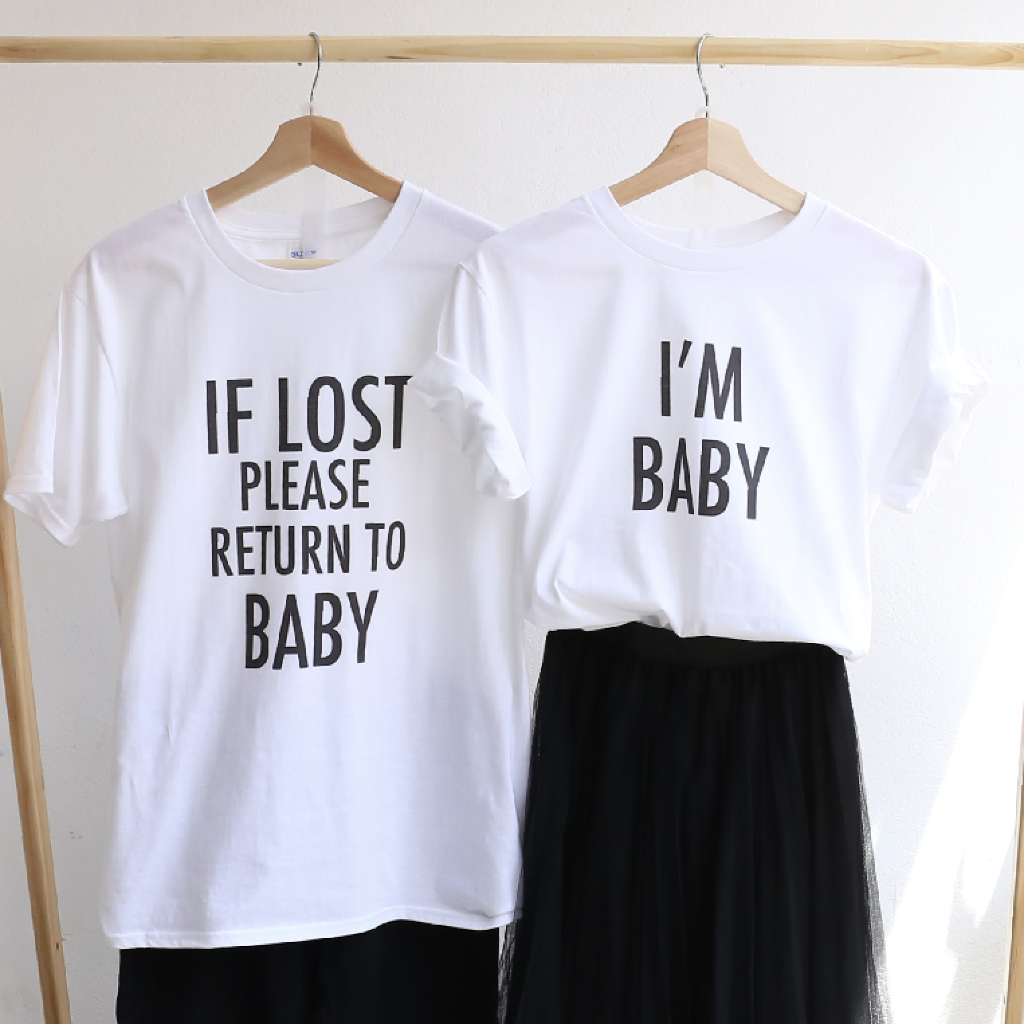 【可自由配色】情侶裝  T-Shirt  | If Lost