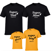 親子裝 T-shirt | 超人家庭