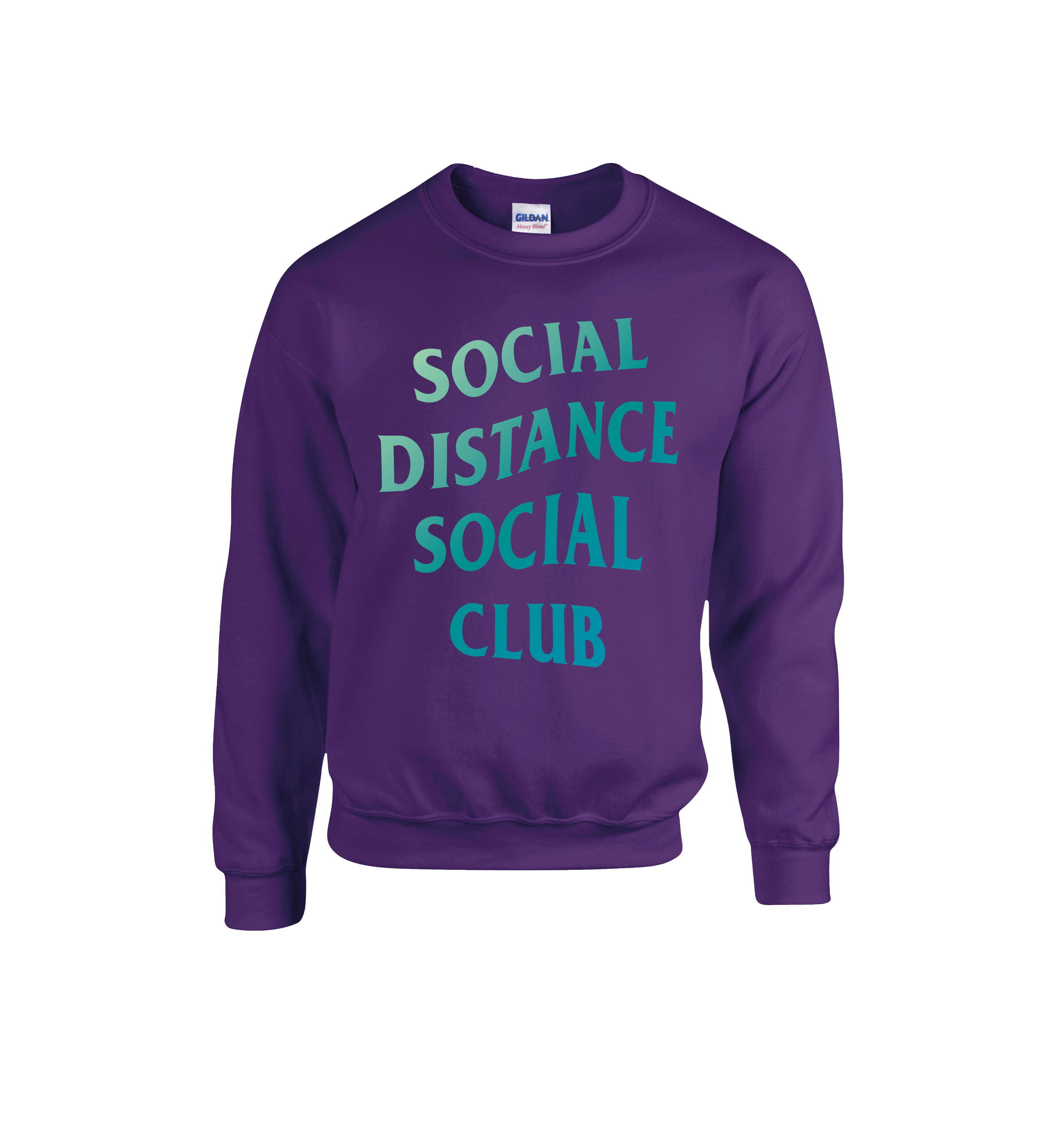 【COVID 限量版】情侶裝衛衣  |  Social Distance 紫+海軍藍