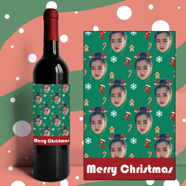 Personalize Face Wine | 表情紅酒定制 生日禮物趣味禮物客製化禮物